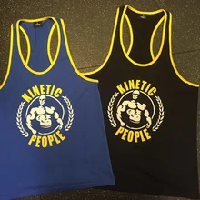 Gyms Tank Tops Men Elastic Cotton Vest O-Neck Gyms Tank Top Men Sleeveless Shirts Muscle Men Fitness Tops