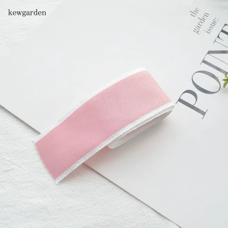Kewgarden Hair Edge Cotton тканевые ленты 38 мм 1 5 дюйма вручную изготовленная лента DIY Hairbow