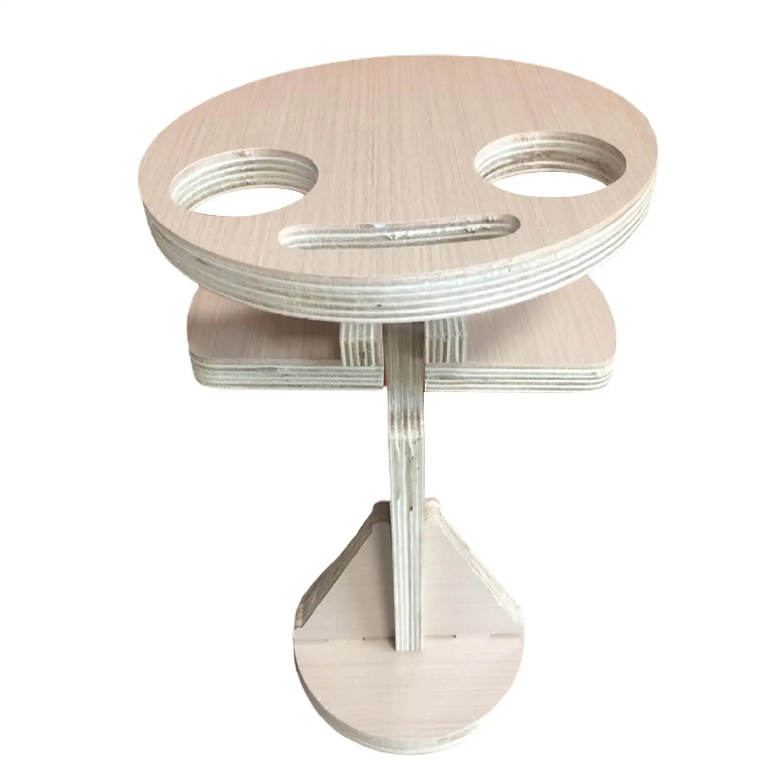 

Outdoor Folding Wine Table Portable Picnic Table Wine Glass Rack Collapsible Portable Holder for Picnic Wine Lovers Gifts