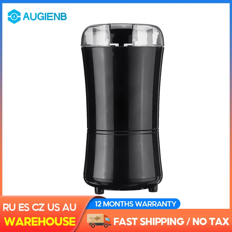 

400W Powerful Kitchen Electric Coffee Grinder Maker Mini Salt Pepper Beans Mill Herbs Spice Nuts Electronic Grind Machine 220V
