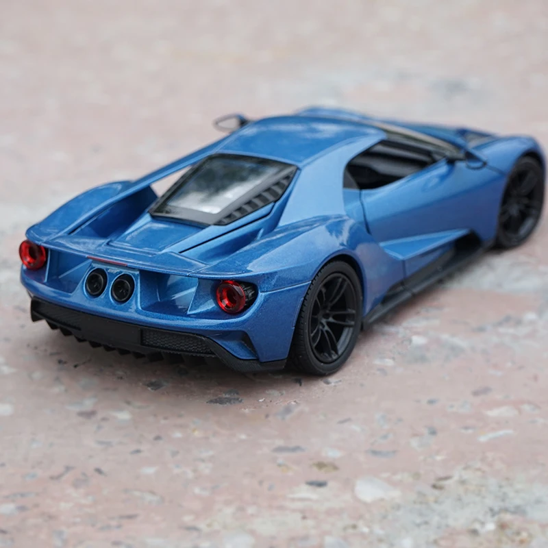 Welly 1:24 2017 Ford GT alloy car model Diecasts &amp Toy Vehicles Collect gifts Non-remote control type transport toy | Игрушки и хобби