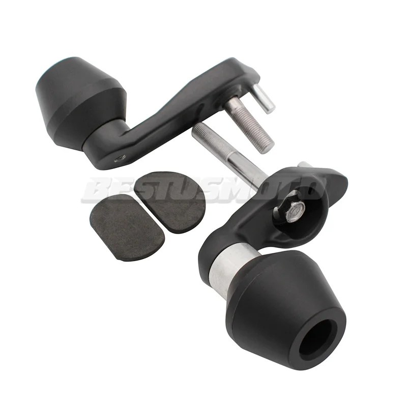 Слайдеры с черной и Углеродистой рамой мотоцикла защита от падения для Yamaha YZF R1