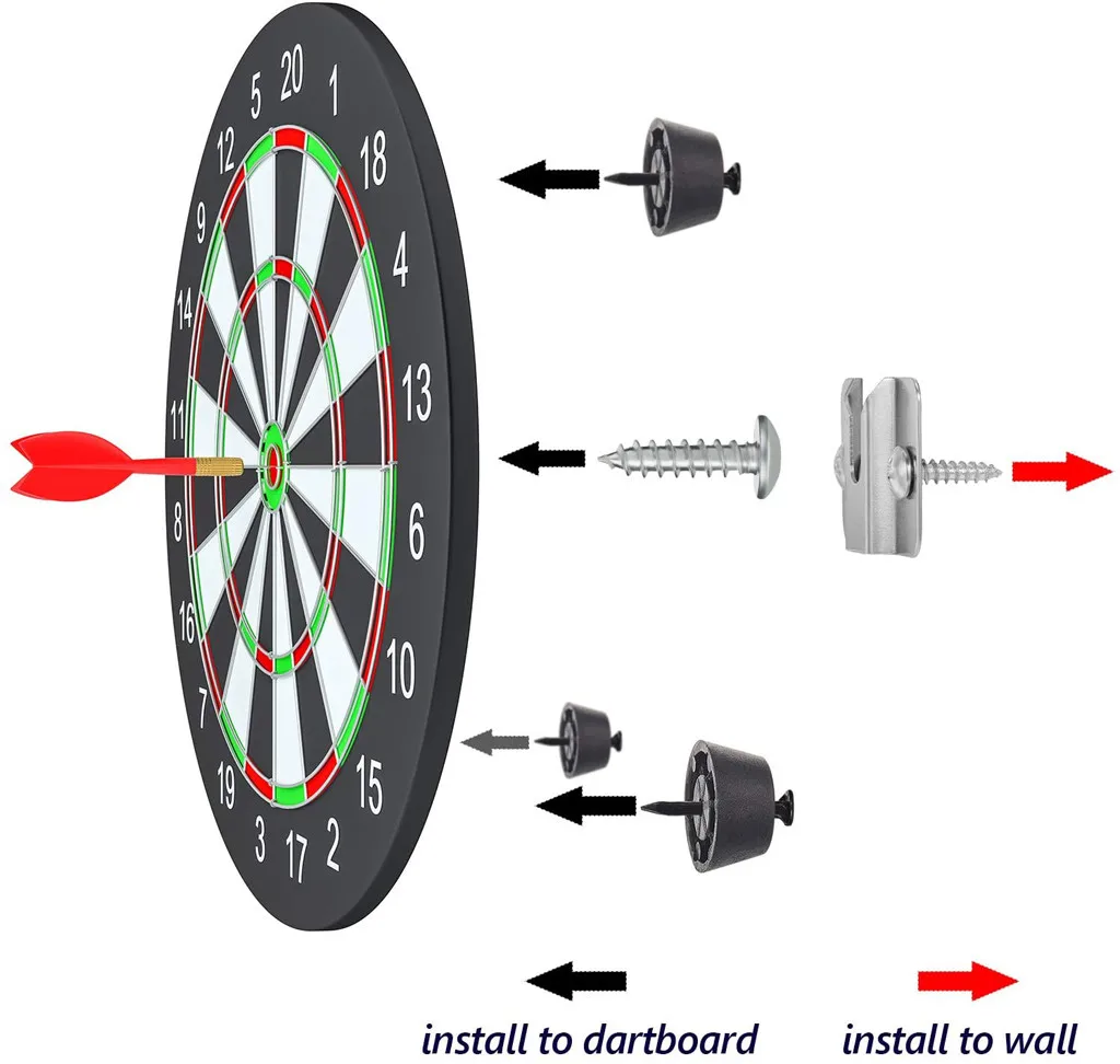 Стандартный комплект оборудования Dartboard высококачественные запасные части для
