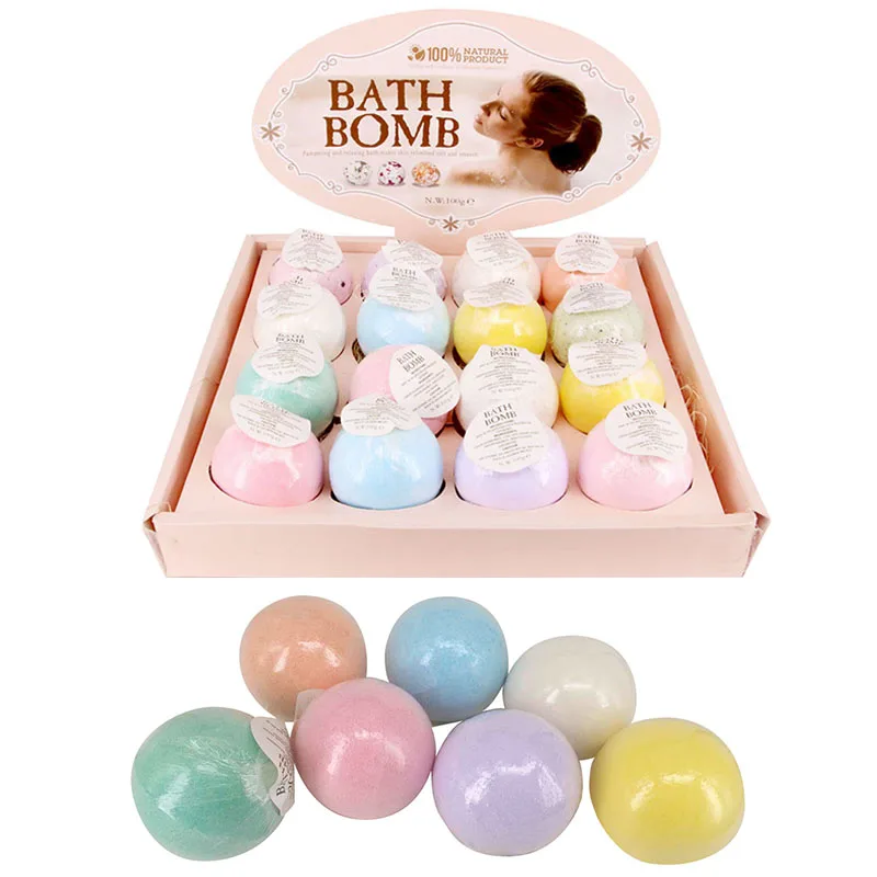 Бомбочка для ванны с эфирным маслом ручной работы 1 шт. натуральный уход за кожей