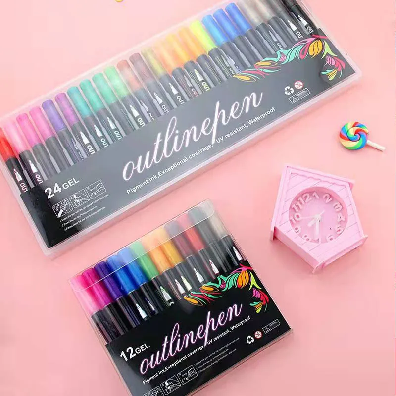 Чернила Pingment устойчивые к УФ-излучению водонепроницаемая маркерная ручка с