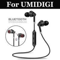 sport bluetooth earphone wireless bluetooth with mic for umidigi g c note 2 crystal c2 z1 pro s z1 a1 pro a3 one pro max z2 pro