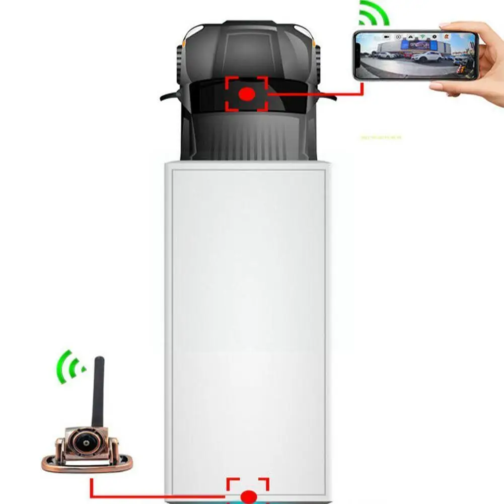 

Беспроводная Автомобильная камера заднего вида «рыбий глаз» с функцией ночного видения