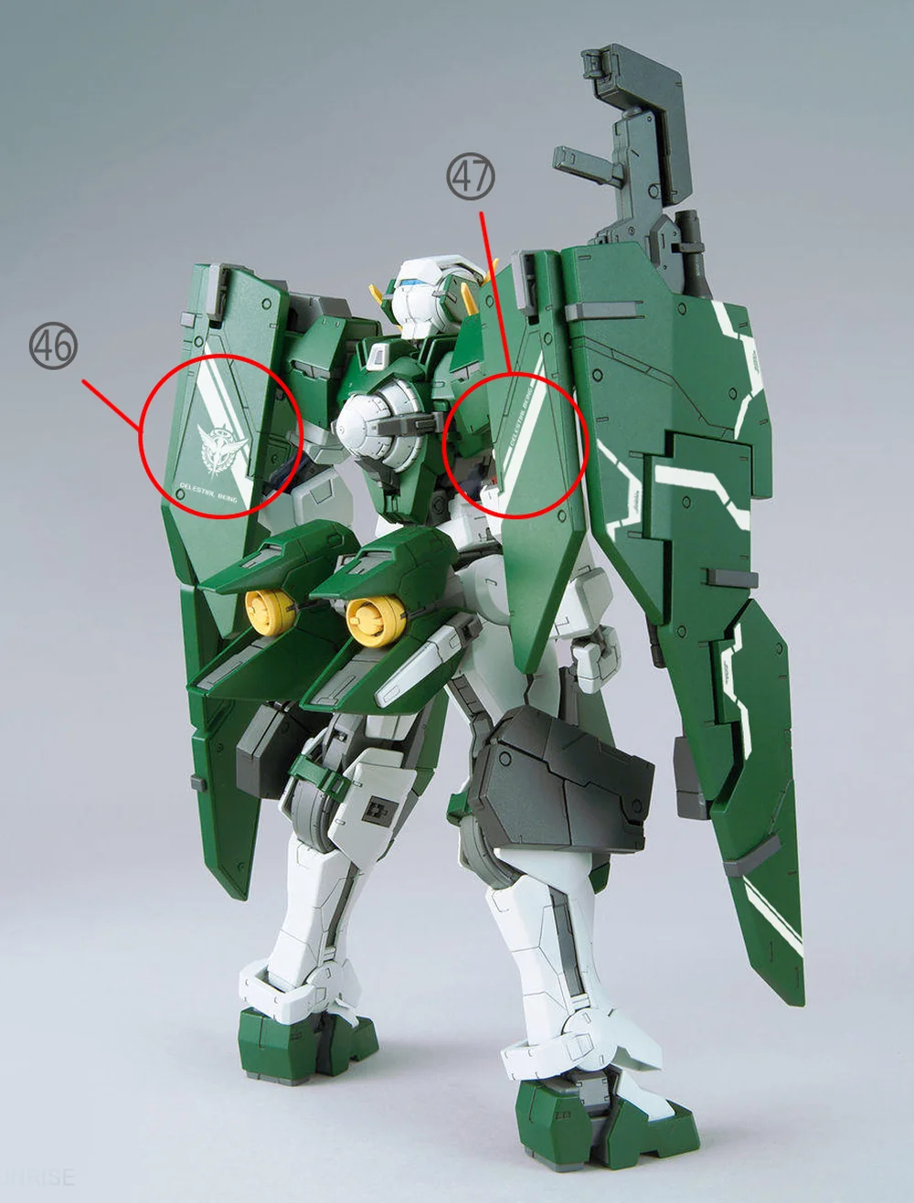 Наклейки для MG 1:100 Gundam Dynames водяная наклейка DIY декоративная паста | Игрушки и