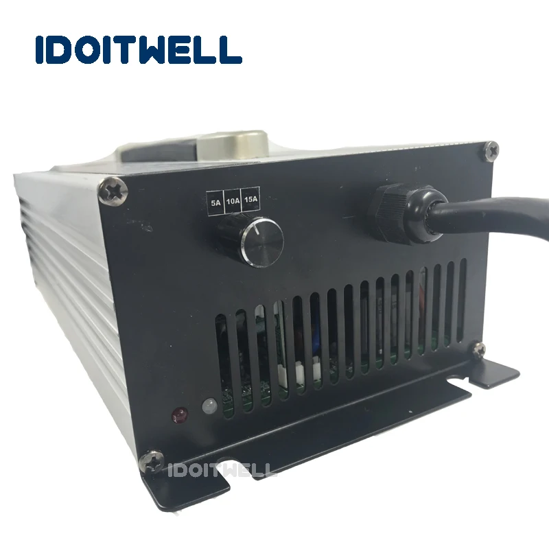 

LCD display 32S 96V lifepo4 battery charger 116.8V 14A 10A 8A smart current adjustable charger 32S lifepo4 battery pack charger