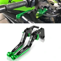 for kawasaki ninja 250 250r 2008 2012 ninja 400 2018 2019 300 300r z300 z250sl cnc handle folding extendable brake clutch levers