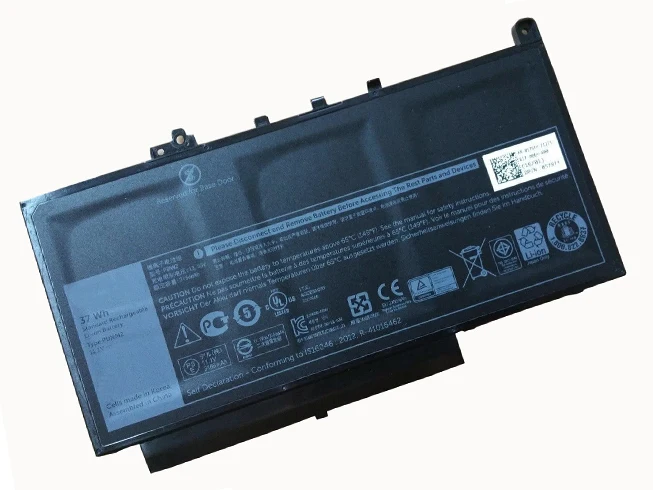 3-элементный PDNM2 J60J5 ноутбук Батарея для Dell Latitude E7270 E7470 серии Тетрадь 0F1KTM 579TY F1KTM 0PDNM2