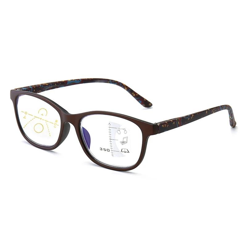 

Simvey Progressive Multifocal Reading Glasses Women Anti Blue Light Bifocal Reading Glasses Remote and Near Presbyopic Glasses