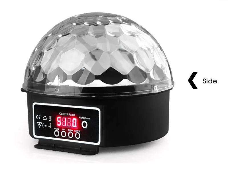 9 цветов Хрустальный волшебный шар светодиодная сценическая лампа 21 режим