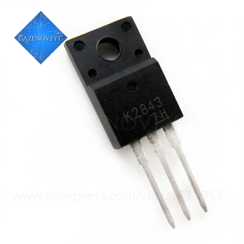 10pcs/lot 2SK2843 K2843 2843 TO-220F 500V 12A new original In Stock | Электронные компоненты и принадлежности
