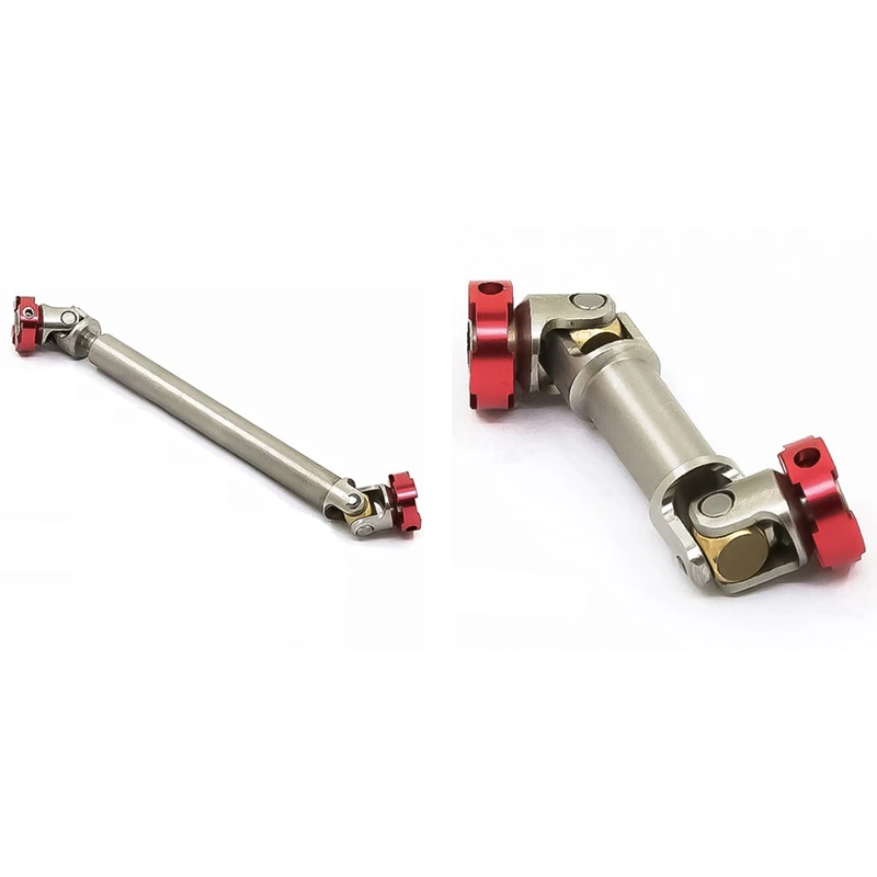 

Flange Head Transmission Shaft CVD for 1/14 Tamiya RC Truck 1/10 RC Car SCX10 D90 RC4WD AXIAL,55-68mm&110-130mm