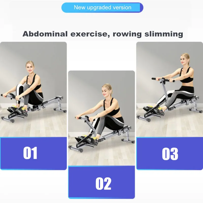2020 новый домашний складной гребной тренажер с 12 регулируемыми