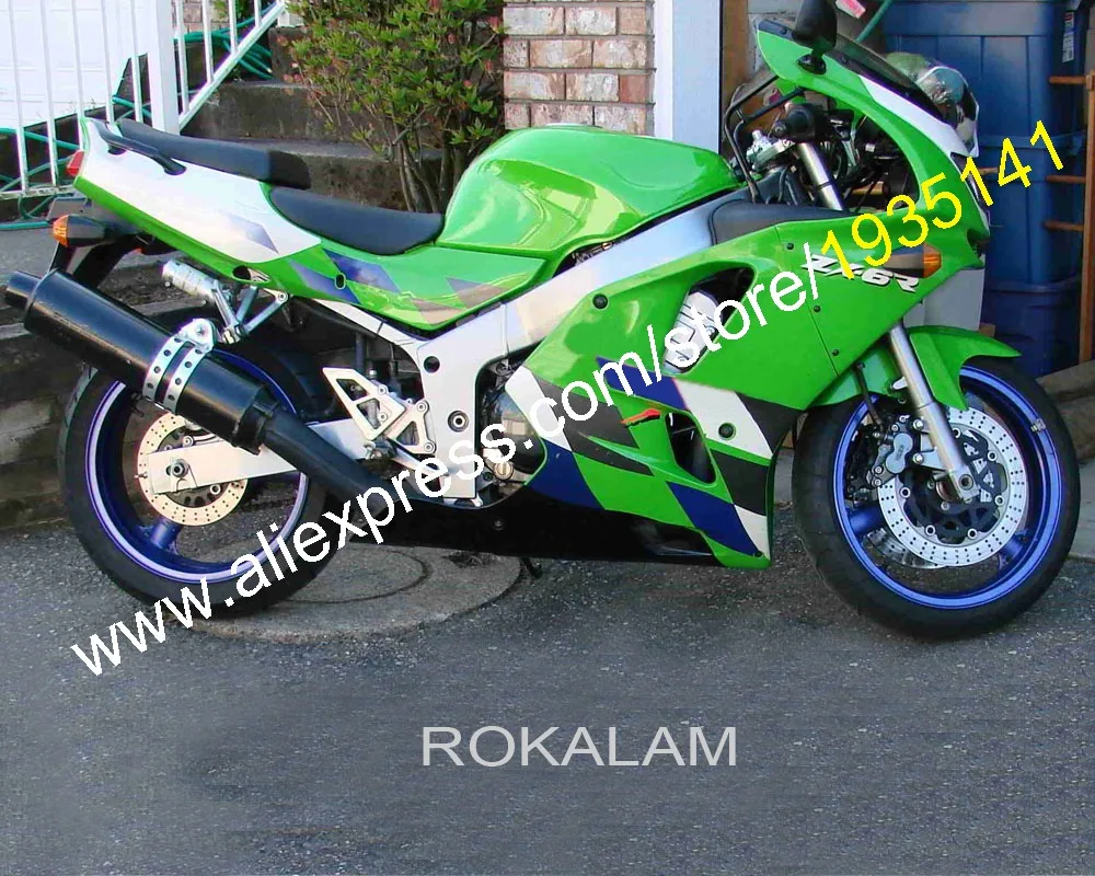 

Комплект обтекателей для Kawasaki NINJA ZX-6R 94 95 96 97 ZX6R ZX 6R 1994 1995 1996 1997