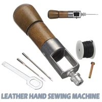 1set awl leather sewing tool diy manual sewing machine leather craft stitching belt shoemaker canvas repair tool