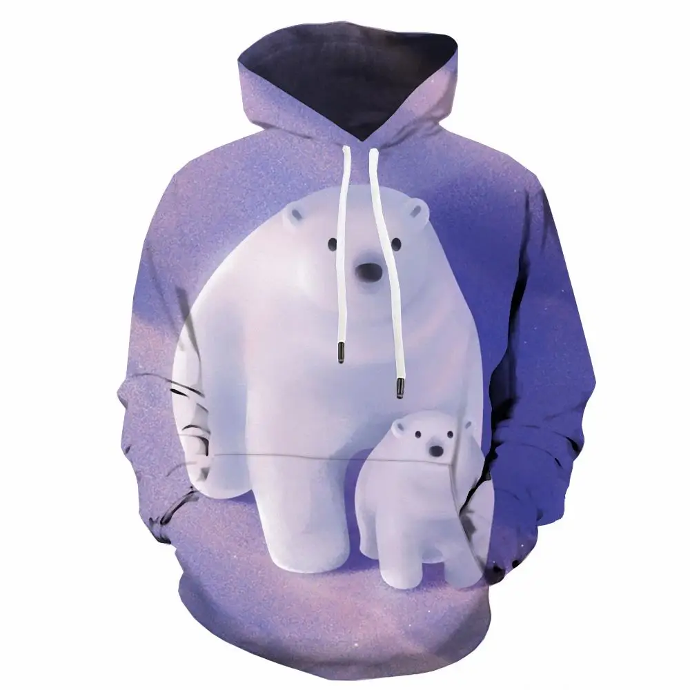 

3d Hoodies Bear Sweatshirts men Animal Hoodie Print Love Hoody Anime Star Sweatshirt Printed Mens Clothing Funny Winter New Sexy