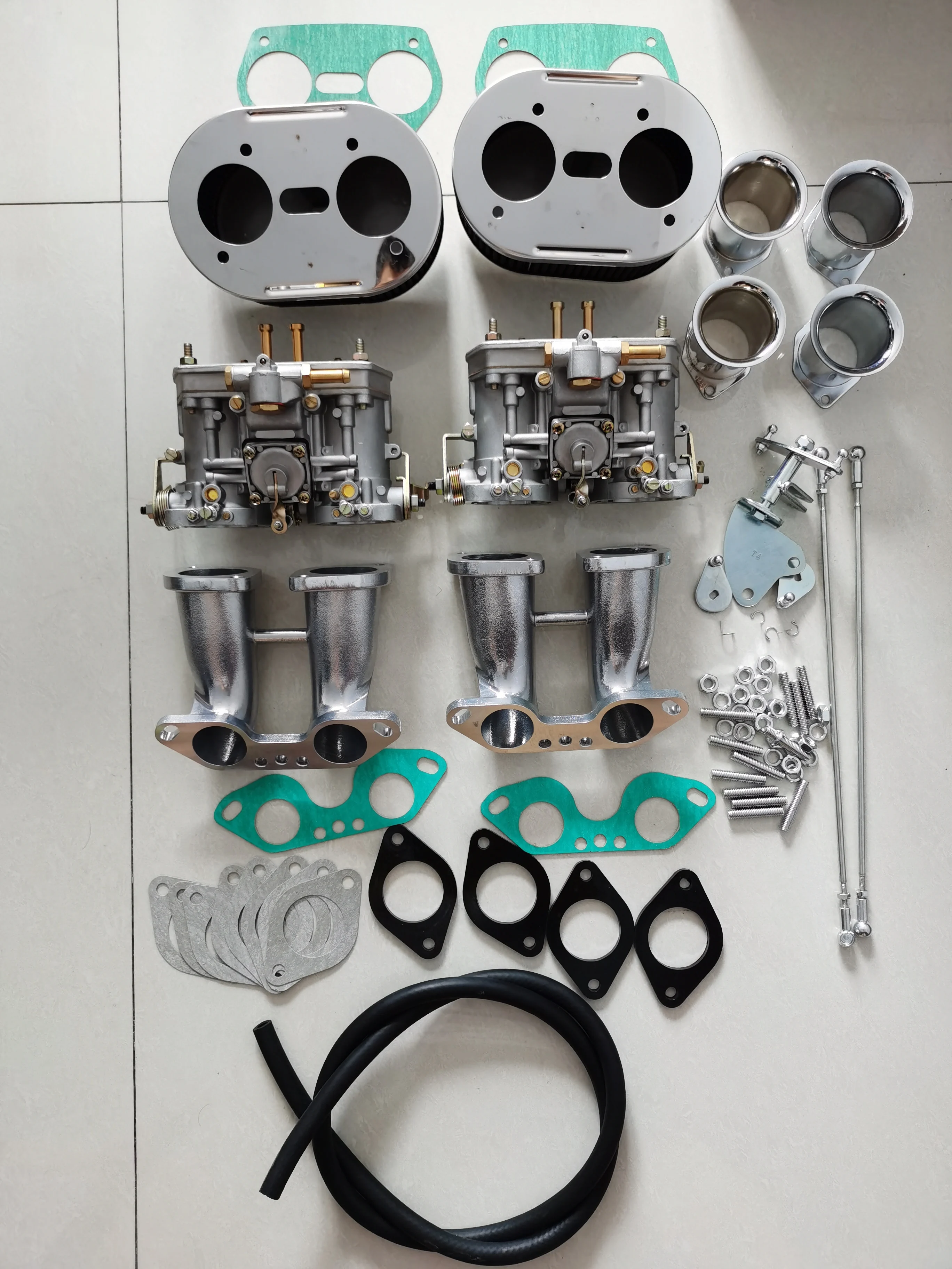 

dual fajs 40IDF carburetor for V W TYPE 4 FAJS HPMX WEBER IDF short manifold