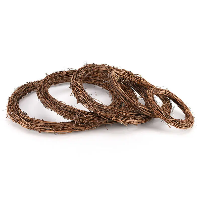 10 35 см искусственная гирлянда из сушеного ротанга Рождественское украшение