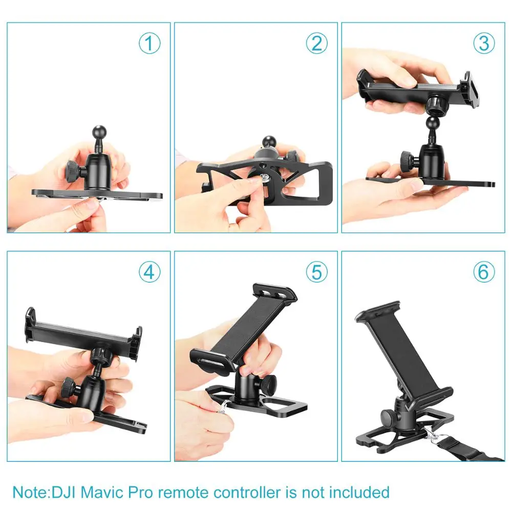 Neewer 5 7 8 дюймов планшет и мобильный телефон держатель пульт дистанционного