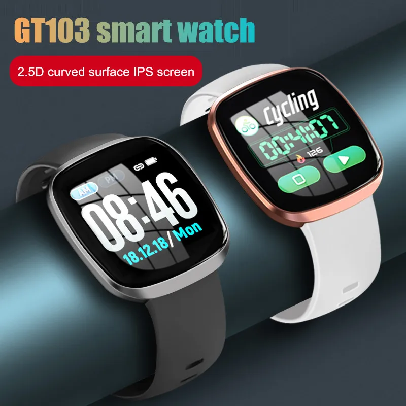 Wearpai GT103 1 3 дюймовые полностью умные часы с сенсорным экраном для мужчин измерения