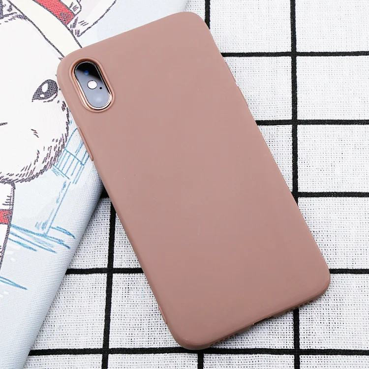 Желтый яркий матовый прозрачный ТПУ чехол для Motorola Moto E5 G7 power G6 Play G6+ G6 Plus X4 милый яркий противоударный резиновый чехол - Цвет: Khaki TPU