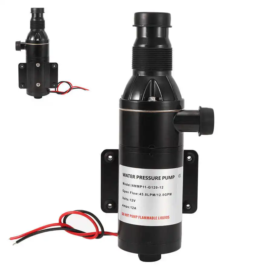 Аксессуары для лодок морской насос 12V 45LPM 12GPM сточных вод самовсасывающий