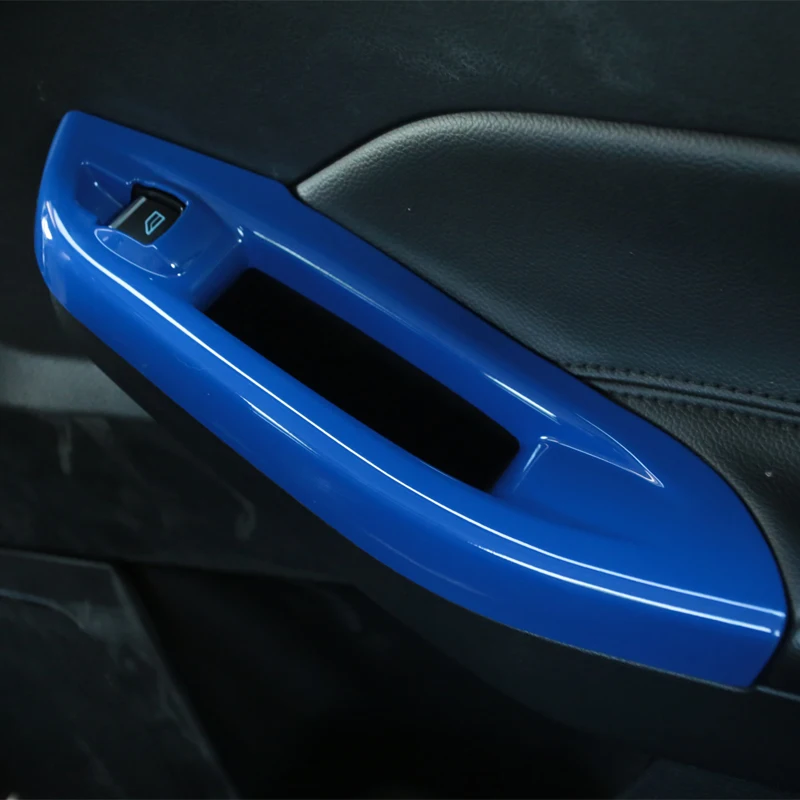 Мой хороший автомобиль синий ABS автомобильный стеклоподъемник Панель рамка