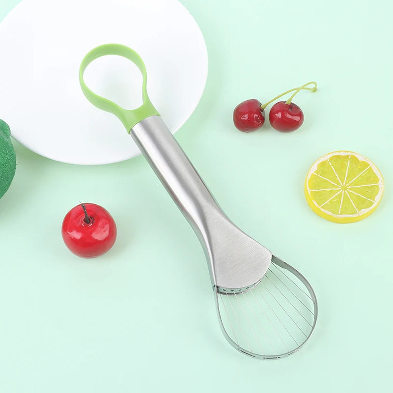 2 в 1 авокадо Slicer Ши нож для удаления сердцевины и нарезания масло Фруктовый резак