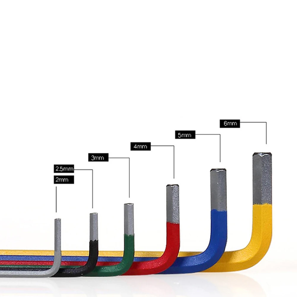 Набор шестигранных ключей 6 шт. для ремонта велосипедов | Спорт и развлечения