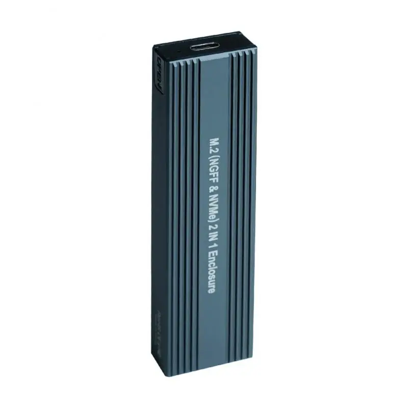 M.2 To USB 3.1 SSD Case Dual Protocol NVME PCIe NGFF SATA M2 Adapter For 2230 2242 2260 2280 NVMe/SATA RTL9210B | Компьютеры и офис
