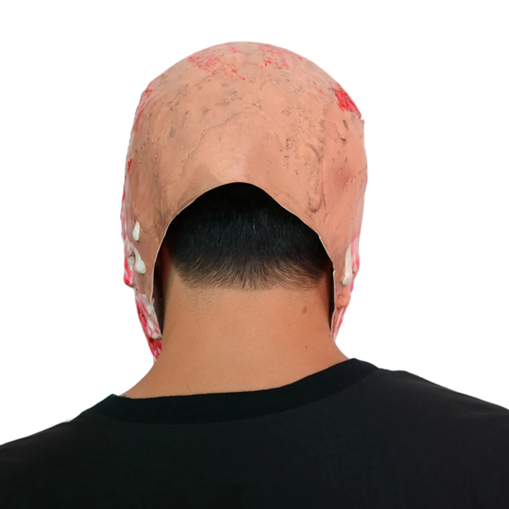 Кровавая ужасная пугающая маска на Хэллоуин зомби-монстра для взрослых