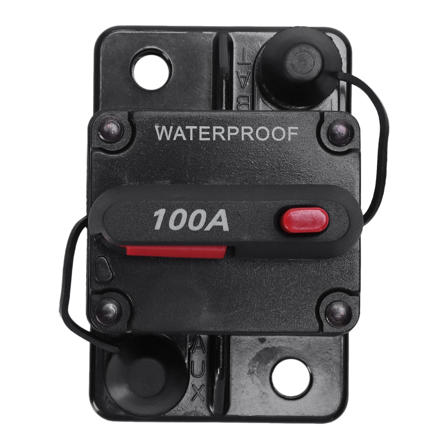 12V/24V Автомобильный морской аудио держатель предохранителя 100A ручной сброс