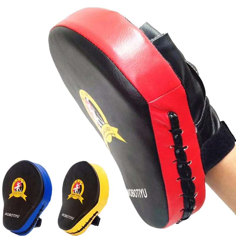 

Quality Hand Target MMA Martial Thai Kick Pad Kit Black Karate Training Mitt Focus Punch Pads Sparring Boxing Bags