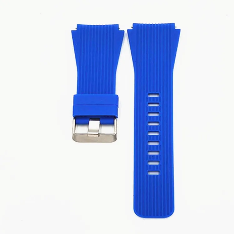 dark blue Для Huami Amazfit GTR 47 мм спортивный силиконовый ремешок 22 мм ремешок для часов резиновый браслет ремень ремешок для Xiaomi Huami Amazfit 2 2S - Цвет ремешка: dark blue