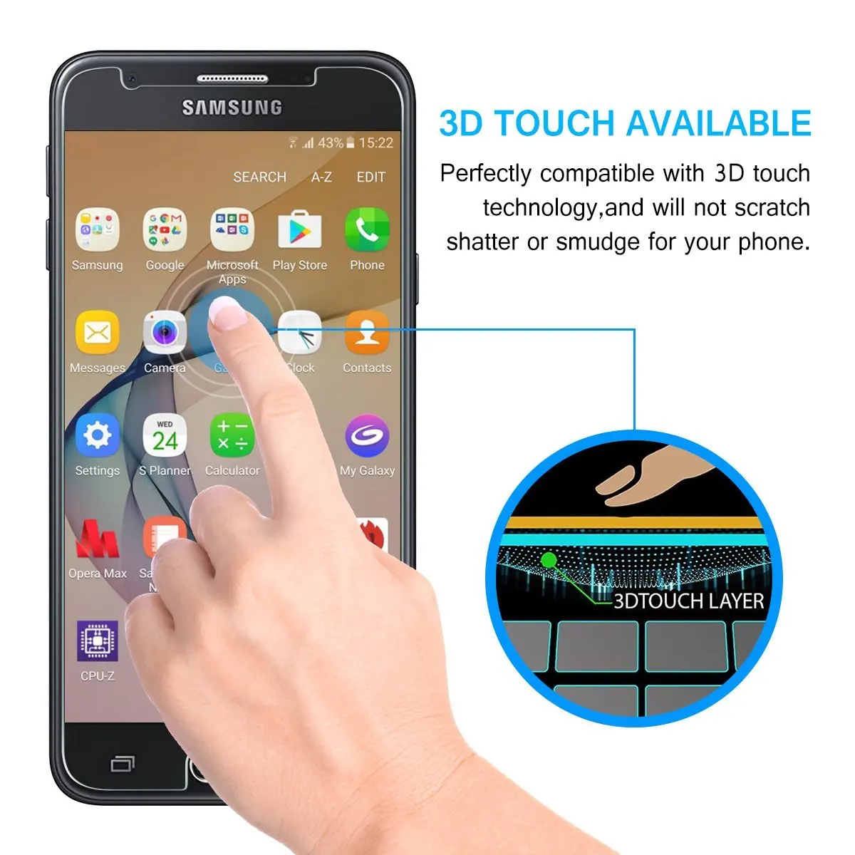 9h 3ps protective glass for samsung j2 j3 j4 j5 j6 j7 a3 a5 a7 a8 a51 a71 2016 2017 prime tempered screen protector glass film free global shipping
