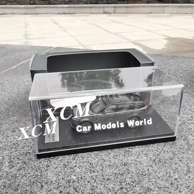 Литая под давлением модель автомобиля для ЖК-моделей Velar 1: 64(серый)+ маленький подарок