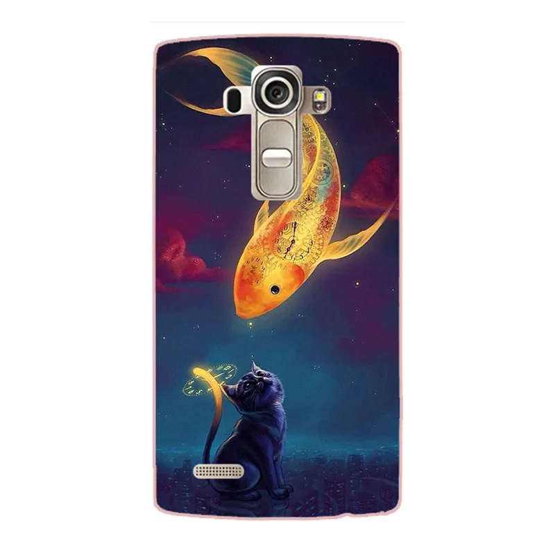 Luxury Printing Phone Case for LG G4 Note G Stylo Stylus LS770 Silicon Back Soft TPU Cover case | Мобильные телефоны и
