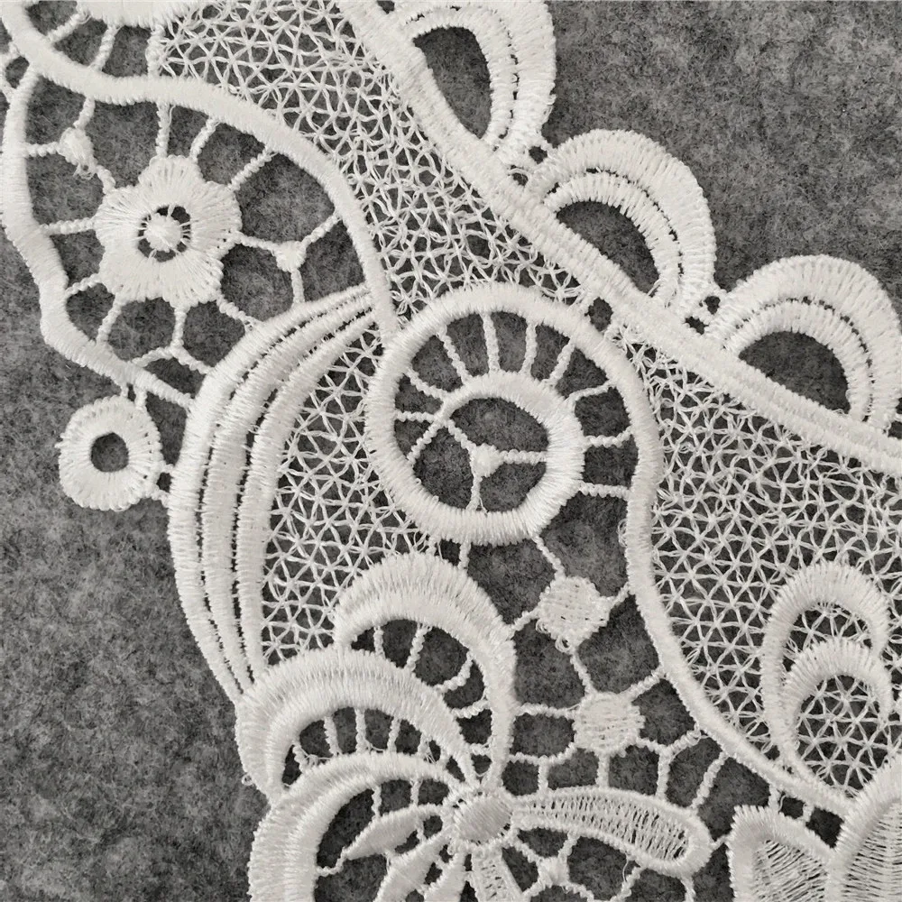 платье пышное Высокое качество кружевная ткань белый кружевной воротник