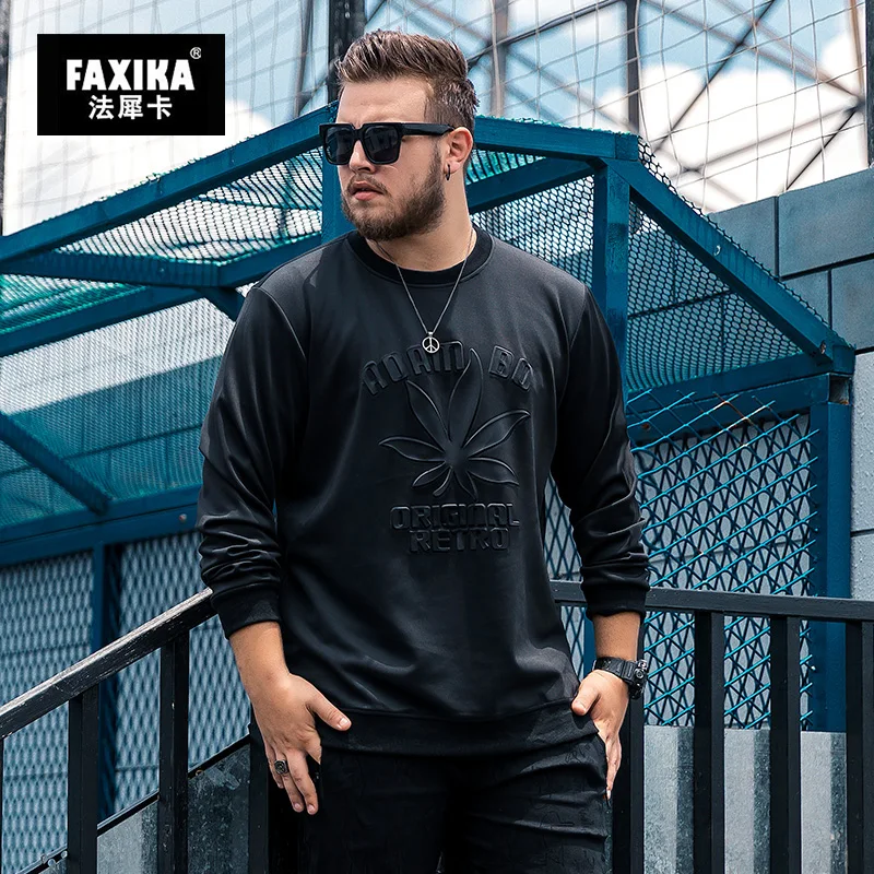 FAXIKA/Большие размеры мужские однотонные флисовые куртки на весну и осень 2019 новое