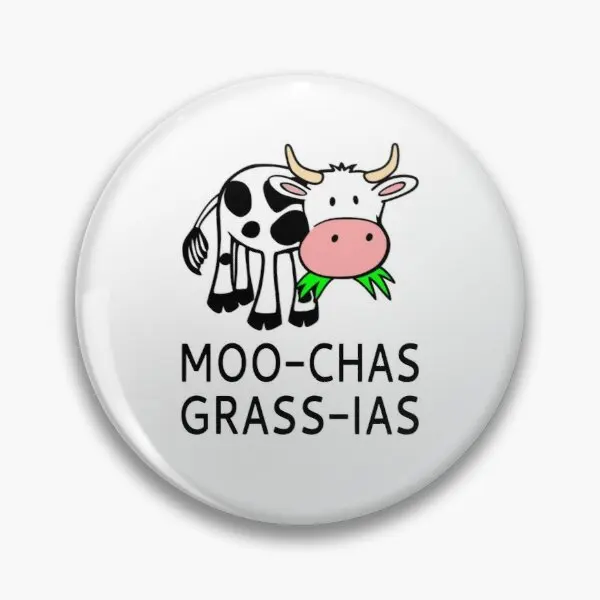 

Moochas Grassias Muchas Gracias tqu Soft Enamel Pin Creative Decor Clothes Badge Funny Cartoon Women Metal Brooch Gift Lapel Pin