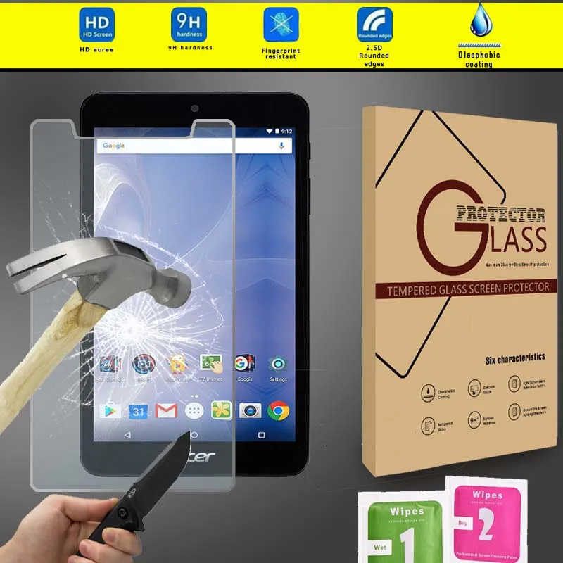 KK & LL для Acer Iconia One 7 B1 780 Tablet Защитная пленка из закаленного стекла 9H прозрачная с