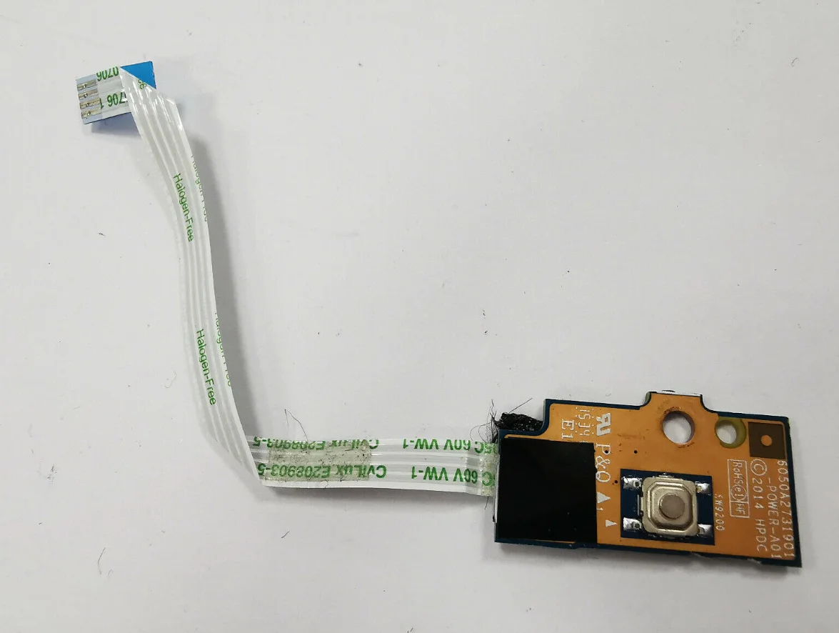 

New Switch Board Cable for HP 240 245 G4 G5 340 G4 340 G3 348 G4 TPN-1124 Power Button Board 6050A2731901