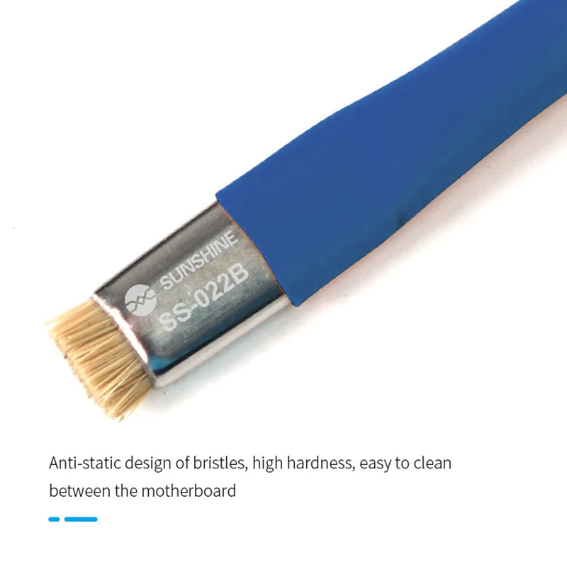 Антистатическая двусторонняя щетка двойного назначения для iPhone Samsung IC чип