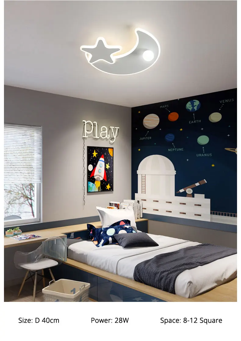 

Blue/Pink/Sliver Chandelier Light For Children Room Bedroom Dining Study Living Room Simple Lustre Indoor Lighting Fixtu
