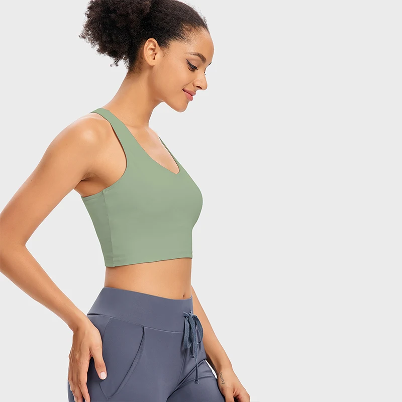 

Yoga Top Sports Bras Bralette Crop Top Fitness Gym Running Sportswear Women's Underwear Push Up Brassiere Plus Size Yoga Bra New