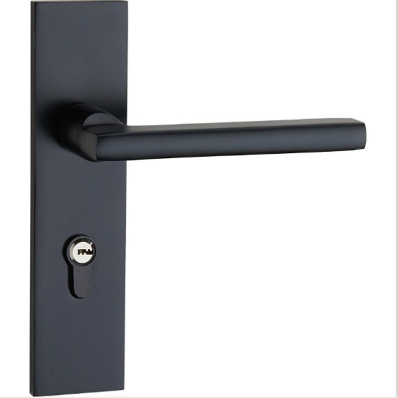 Космические алюминиевые дверные замки Континентальная спальня минималистичный