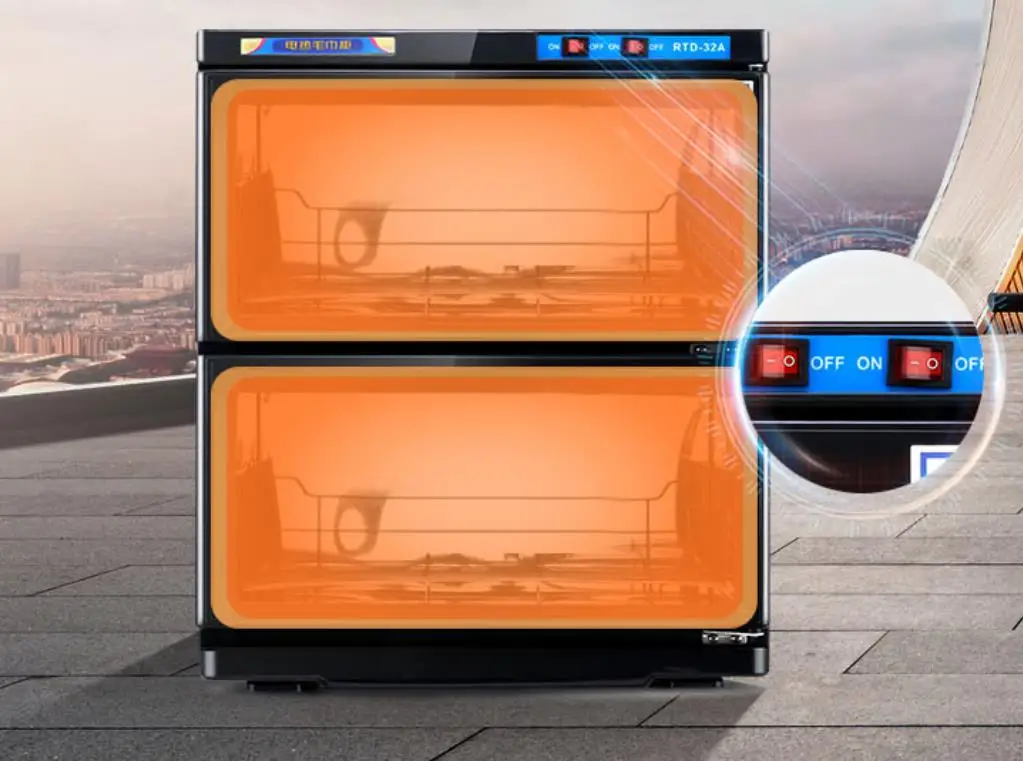 УФ стерилизатор для влажных полотенец дезинфекционный паровой шкаф 25/50/75 л |